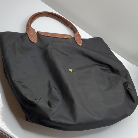 Longchamp - Le Pliage Short Handle Medium Black - Picture 5 of 7
